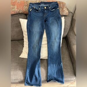 Rock & Republic Dark Blue Kasandra Boot Cut Flare Jeans
